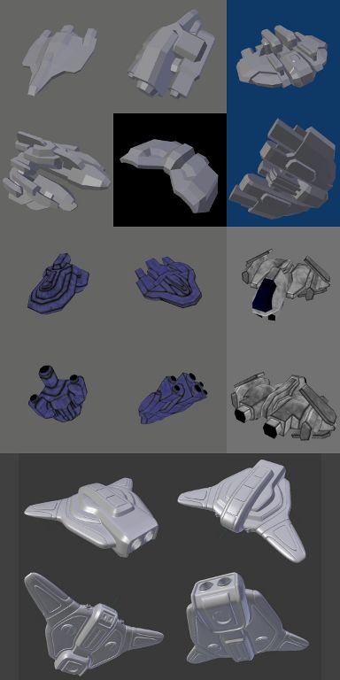 Модели космических кораблей